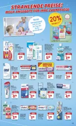 Gazetka promocyjna Combi - Prospekte - Gazetka - ważna od 28.09 do 28.09.2024 - strona 17 - produkty: angebot, angebote, bürste, colgate, colgate total, creme, Dentinox, Dr. Best, eis, elmex, erde, Essentialfloss, flasche, Haftcreme, Kukident, Lacalut, LG, listerine, milch, Mundhygiene, mundspülung, mundwasser, Odol, oral-b, pasta, Paw Patrol, reiniger, reis, Signal, spülung, Ti, total care, wasser, zahnbürste, zahncreme, zahnpasta, Zahnseide, ZTE