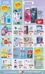 Gazetka promocyjna Combi - Prospekte - Gazetka - ważna od 28.09 do 28.09.2024 - strona 22 - produkty: Alwa, Always, auer, bebivita, beutel, body, bodylotion, bübchen, Colorationen, deo, deodorant, Discreet, duschdas, duschgel, eis, flasche, flüssigseife, folgemilch, garnier, haarspray, hipp, leine, LG, Lotion, milch, neutrogena, nivea, nuk, Nutrisse, oder schaumfestiger, olive, palmolive, penaten, Reinigung, reis, Schal, Schale, schaumfestiger, Seife, shampoo, shampoo oder spülung, slip, slipeinlagen, spülung, Ti, tücher, vita, windeln, ZTE