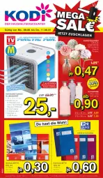 Gazetka promocyjna Kodi - Prospekte - Gazetka - ważna od 11.08 do 11.08.2022 - strona 1 - produkty: blume, blumen, dahlie, eis, Hefte, klimagerät, Kunstblume, Ti, usb, Vase, wasser, ZTE