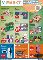 Gazetka promocyjna Vmarkt - Prospekte - Gazetka - ważna od 03.09 do 03.09.2025 - strona 1 - produkty: angebot, angebote, drink, energy drink, jacobs, jacobs krönung, LG, milka, red bull, schoko, schokolade, sony, Ti, waschmittel