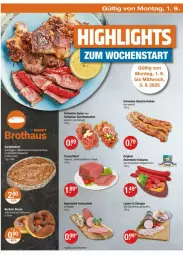 Gazetka promocyjna Vmarkt - Prospekte - Gazetka - ważna od 03.09 do 03.09.2025 - strona 18 - produkty: auer, Bau, bauchscheiben, beef, brot, buch, corned beef, eier, eis, fleisch, geschnetzeltes, gewürz, gin, gyros, Holz, kabanos, kartoffel, Kartoffelbrot, lyoner, mehl, natur, rind, rindfleisch, salami, schwein, schweine, schweine-bauch, schweine-bauchscheiben, Schweine-Gyros, wein, weine, weizenmehl, Yo, Zelt