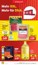 Gazetka promocyjna Lidl - Aktionsprospekt - Gazetka - ważna od 14.10 do 14.10.2023 - strona 14 - produkty: blume, blumen, blumenöl, dulano, eis, elle, forelle, lachs, ndk, preisvorteil, prosciutto, prosciutto cotto, reis, rel, Schal, Schale, schinken, schwarzwälder schinken, Ti, vita