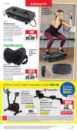 Gazetka promocyjna Lidl - Aktionsprospekt - Gazetka - ważna od 14.10 do 14.10.2023 - strona 33 - produkty: Armband, auto, crivit, eis, elle, erde, fernbedienung, isana, kissen, LG, Liege, medisana, ndk, reis, sana, Schal, Ti, Tiere, weck