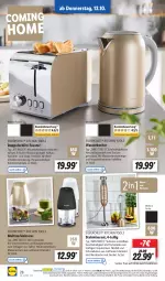 Gazetka promocyjna Lidl - Aktionsprospekt - Gazetka - ważna od 14.10 do 14.10.2023 - strona 40 - produkty: angebot, auto, Becher, brot, brötchen, decke, Deckel, dell, edelstahl, eis, elle, Kocher, leine, LG, Messbecher, messer, Mixer, Mode, ndk, reis, sahne, Schal, Schale, Schneebesen, silvercrest, stabmixer, Ti, toast, toaster, wasser, wasserkocher, Zerkleinerer, ZTE