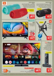 Gazetka promocyjna Marktkauf - Prospekt - Gazetka - ważna od 10.01 do 10.01.2026 - strona 34 - produkty: akku, alexa, aust, Bank, bluetooth-lautsprecher, deo, disney, eis, erde, fernbedienung, gin, HDMI, hisense, jbl, kraft, lautsprecher, netflix, powerbank, reis, Ti, uhd, UHD-TV, usb, wandhalterung, wasser, Yo