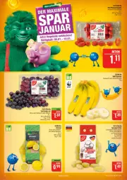 Gazetka promocyjna Marktkauf - Prospekt - Gazetka - ważna od 10.01 do 10.01.2026 - strona 8 - produkty: banane, bananen, bio, deka, edeka bio, eis, kartoffel, kartoffeln, pflaume, pflaumen, speisekartoffeln, tafeltrauben, Ti, tomate, tomaten, trauben, zitrone, zitronen