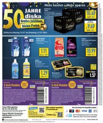 Gazetka promocyjna Diska - Gazetka - ważna od 27.07 do 27.07.2024 - strona 14 - produkty: angebot, angebote, Astra, Bau, Becher, Berger, cin, coupon, deka, deutschland card, eis, erde, espresso, flasche, lavazza, mövenpick, mövenpick eis, nuss, oder espresso, radeberger, reis, ring, sac, Schal, Softlan, tee, Ti, Tiere, uhr, weihenstephan, ZTE