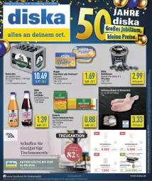 Gazetka promocyjna Diska - Gazetka - ważna od 27.07 do 27.07.2024 - strona 3 - produkty: aeg, aktionspreis, angebot, angebote, Becher, beere, beeren, bier, butter, deka, edelstahl, eimer, eis, ente, erde, flasche, frucht, grill, hähnchenschenkel, heidelbeere, heidelbeeren, henkel, holsten, italienische pasta, kontaktgrill, lasagne, meggle, pasta, reis, saft, salz, schenkel, Streichzart, Ti, tisch, wasser, wein, ZTE