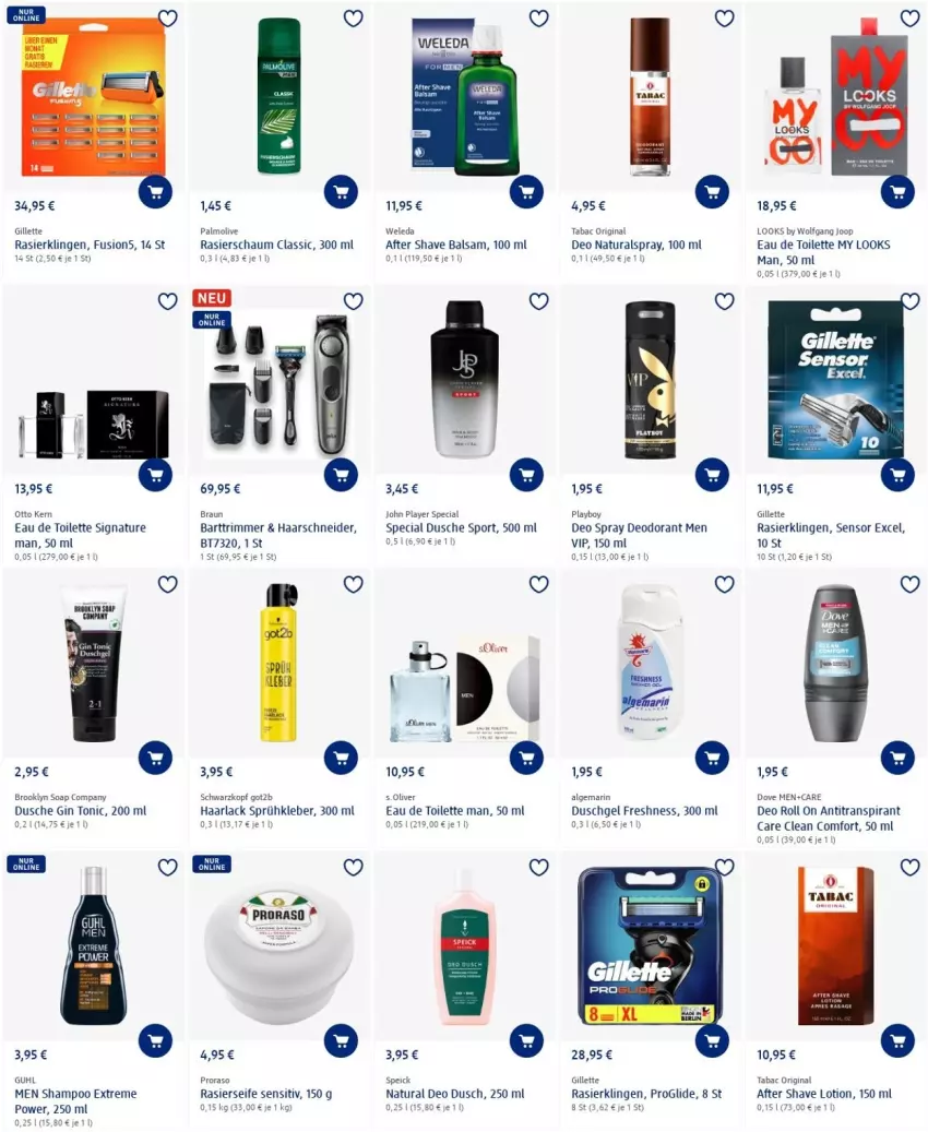 Aktueller Prospekt Dm Drogerie - Prospekte - von 07.07 bis 13.07.2022 - strona 5 - produkty: after shave, Antitranspirant, arla, balsam, braun, deo, deo spray, deodorant, dove, dusche, duschgel, eau de toilette, fusion5, gillette, gin, Guhl, Haarlack, haarschneider, kleber, lack, LG, Lotion, natur, natura, olive, palmolive, Playboy, Rasierklinge, rasierklingen, Rasierschaum, s.oliver, schwarzkop, schwarzkopf, Seife, shampoo, Sport, Ti, tonic, weleda