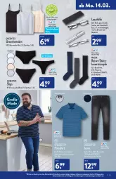 Gazetka promocyjna Aldi Nord - Aldi-Aktuell - Gazetka - ważna od 19.03 do 19.03.2022 - strona 15 - produkty: aldi, Bau, baumwolle, bio, bügel, dell, eis, ente, gin, hemd, hemden, jeans, Mode, poloshirt, Queentex, reis, Ria, shirt, slip, slips, strümpfe, Tasche, Ti, Unterhemd, unterhemden, walkx, wolle, ZTE