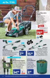 Gazetka promocyjna Aldi Nord - Aldi-Aktuell - Gazetka - ważna od 19.03 do 19.03.2022 - strona 26 - produkty: auer, auto, batterie, batterien, boss, Brei, computer, dell, eis, Elektro, elektro-rasenmäher, elle, ferrex, Garten, gin, kraft, Kugel, Mode, obst, pute, rasen, rasenmäher, reis, rosen, sac, Schal, Schere, schlauch, Teleskop, Ti, tisch, uhr, wasser, ZTE