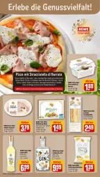 Gazetka promocyjna Rewe - Prospekte - Gazetka - ważna od 31.08 do 31.08.2024 - strona 16 - produkty: ACC, blätterteig, brot, Burrata, chips, ciabatta, dry gin, gin, kartoffel, kartoffelchips, lachs, limo, london dry, london dry gin, mac, nuss, pfeffer, pizza, ravioli, rewe feine welt, rezept, rezepte, salat, salate, spinat, Ti, Trüffel, Vitello Tonnato