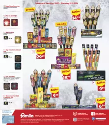 Gazetka promocyjna Famila - Prospekte - Gazetka - ważna od 31.12 do 31.12.2024 - strona 12 - produkty: auer, drucker, eis, elle, Engel, hero, kerze, LG, Raketen, Raketensortiment, Rauch, regal, reis, rwe, Ti
