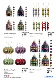 Gazetka promocyjna Zeeman - Prospekte - Gazetka - ważna od 22.11 do 22.11.2024 - strona 3 - produkty: Anhänger, Bau, Baumkugel, Kugel, LG