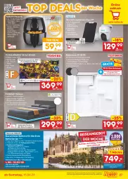 Gazetka promocyjna Netto Marken-Discount - Filial-Angebote - Gazetka - ważna od 22.04 do 22.04.2023 - strona 27 - produkty: abtauautomatik, akku, alexa, angebot, angebote, auto, beleuchtung, bett, bettkasten, braten, buch, decke, eis, fritteuse, gefrierfach, grill, gutschein, hd triple tuner, Heißluftfritteuse, kamera, kühlschrank, latte, lattenrost, led-beleuchtung, polsterbett, rama, reis, reiseveranstalter, rückenlehne, Schrank, Tapas, Ti, Tiere, tuner, uhd, uhr, wein, ZTE