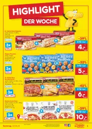 Gazetka promocyjna Netto Marken-Discount - Filial-Angebote - Gazetka - ważna od 22.04 do 22.04.2023 - strona 3 - produkty: angebot, baguette, bestpreis, Bistro Baguette, die ofenfrische, Dr. Oetker, eis, Ofen, piccolinis, pizza, reis, Ti, wagner, ZTE