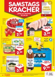 Gazetka promocyjna Netto Marken-Discount - Filial-Angebote - Gazetka - ważna od 22.04 do 22.04.2023 - strona 40 - produkty: angebot, angebote, bestpreis, bier, butter, Butterschmalz, discount, eis, elle, fleisch, Holz, kaffee, kaffeekapseln, kerrygold, kerrygold extra, kracher, malz, marken-discount, natur, ndk, pflaume, pflaumen, reis, Ria, salz, Schmalz, sim, tassimo, Ti, tomate, tomaten, wurst, wurst in selbstbedienung, ZTE