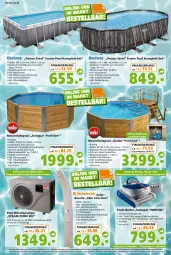 Gazetka promocyjna  - Prospekt für Globus Baumarkt  Achern - Gazetka - ważna od 18.06 do 18.06.2022 - strona 9 - produkty: abdeckplane, Bank, dusche, edelstahl, eis, Garten, gartenschlauch, Holz, massivholz, pool, Reinigung, reis, Ria, sandfilteranlage, schlauch, tee, Ti, wasser, ZTE