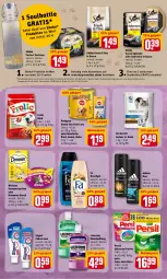 Gazetka promocyjna Rewe - Prospekte - Gazetka - ważna od 08.05 do 08.05.2022 - strona 20 - produkty: Adidas, aktionspreis, creme, deo, dreamies, duschgel, eis, erde, fa duschgel, frolic, lamm, listerine, mars, mundspülung, nassfutter, pedigree, Perfect Fit, persil, reis, rind, sauce, Schal, Schale, sheba, Signal, snack, spülung, Tasche, taschen, Ti, universal pulver, whiskas, zahncreme