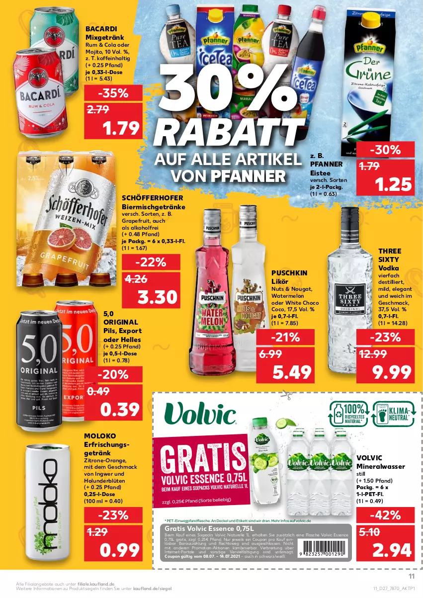 Aktueller Prospekt Kaufland - von 08.07 bis 14.07.2021 - strona 11