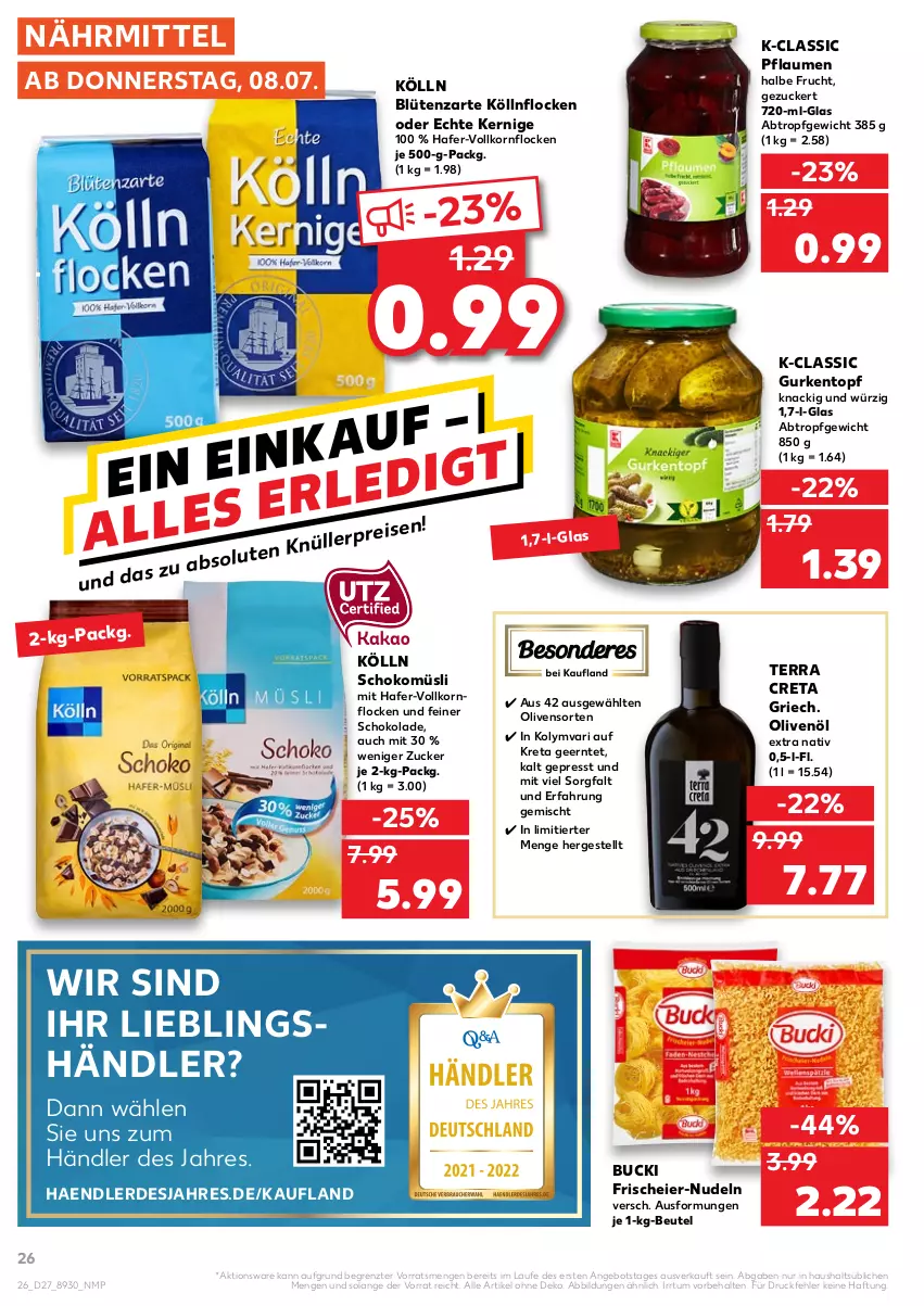 Aktueller Prospekt Kaufland - von 08.07 bis 14.07.2021 - strona 26