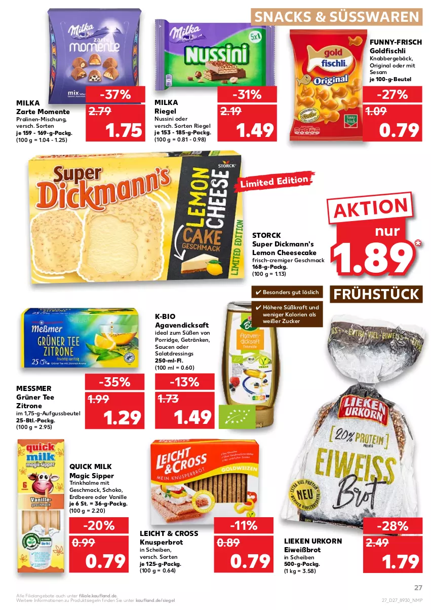 Aktueller Prospekt Kaufland - von 08.07 bis 14.07.2021 - strona 27