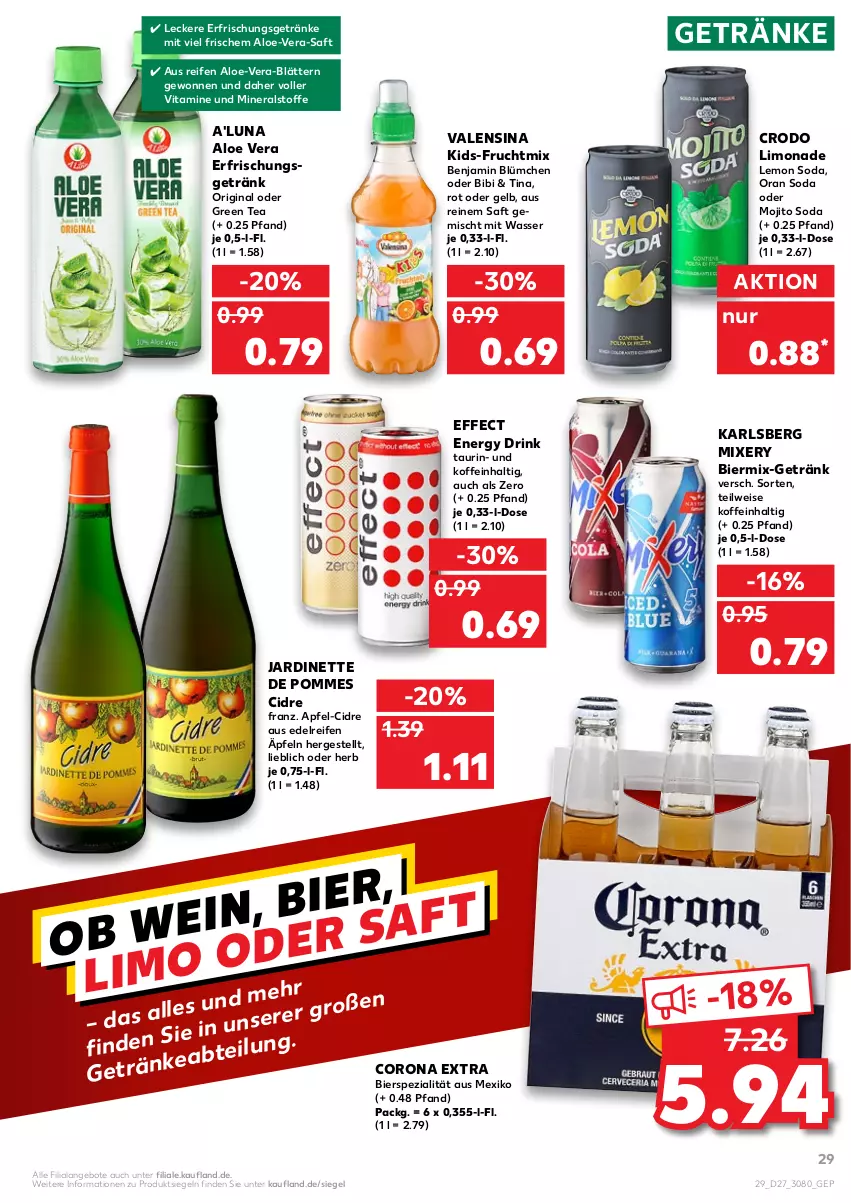 Aktueller Prospekt Kaufland - von 08.07 bis 14.07.2021 - strona 29