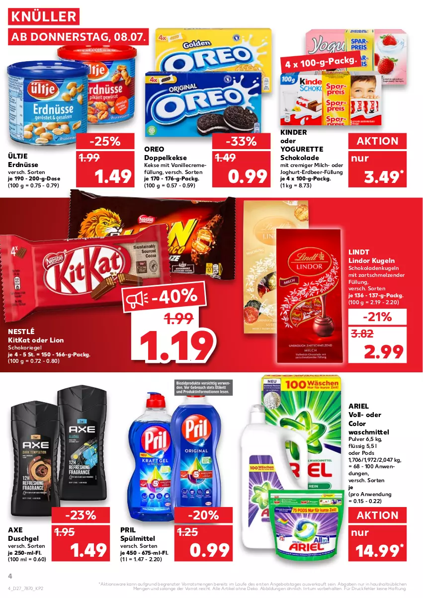 Aktueller Prospekt Kaufland - von 08.07 bis 14.07.2021 - strona 4