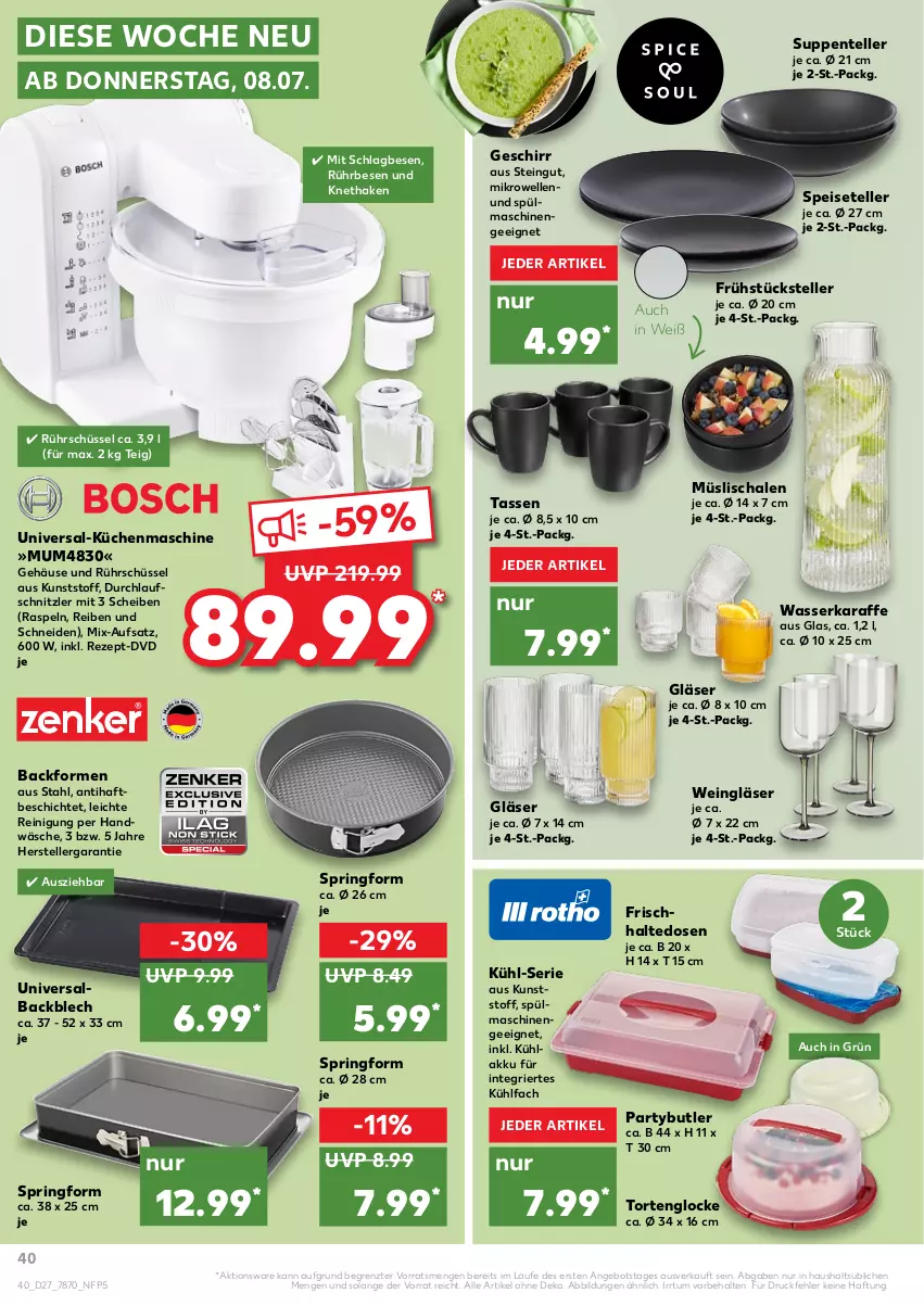 Aktueller Prospekt Kaufland - von 08.07 bis 14.07.2021 - strona 40