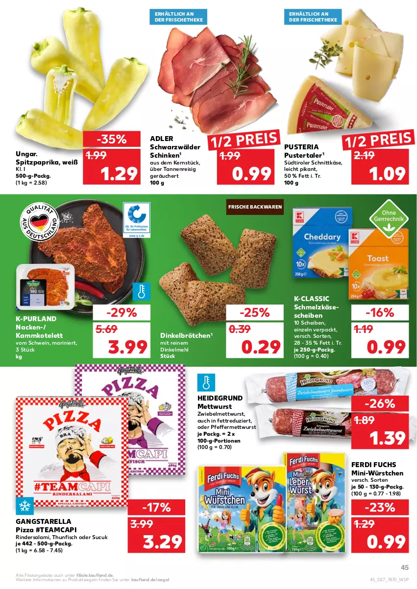 Aktueller Prospekt Kaufland - von 08.07 bis 14.07.2021 - strona 45