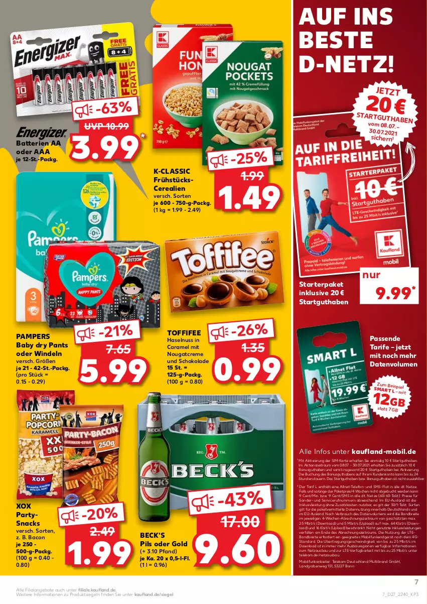 Aktueller Prospekt Kaufland - von 08.07 bis 14.07.2021 - strona 7