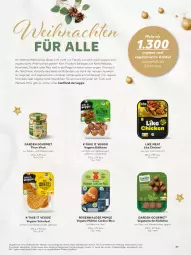 Gazetka promocyjna Kaufland - Gazetka - ważna od 08.01 do 08.01.2023 - strona 27 - produkty: an weihnachten, angebot, auer, braten, cordon bleu, eis, erbsen, fleisch, garden gourmet, ilag, kartoffel, kartoffelsalat, Kinder, Kinderspiel, Like Meat, nudel, nudeln, reis, Ria, rosen, Rosenkohl, rügenwalder, rügenwalder mühle, rwe, salat, schnitzel, soja, Ti, tisch, Vegeta, veggie, weihnachten, würstchen, ZTE