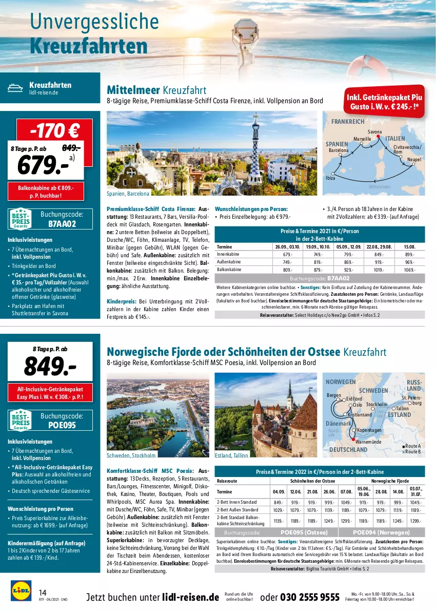 Aktueller Prospekt Lidl - Themenflyer Juni 2021 - von 07.06 bis 10.07.2021 - strona 14