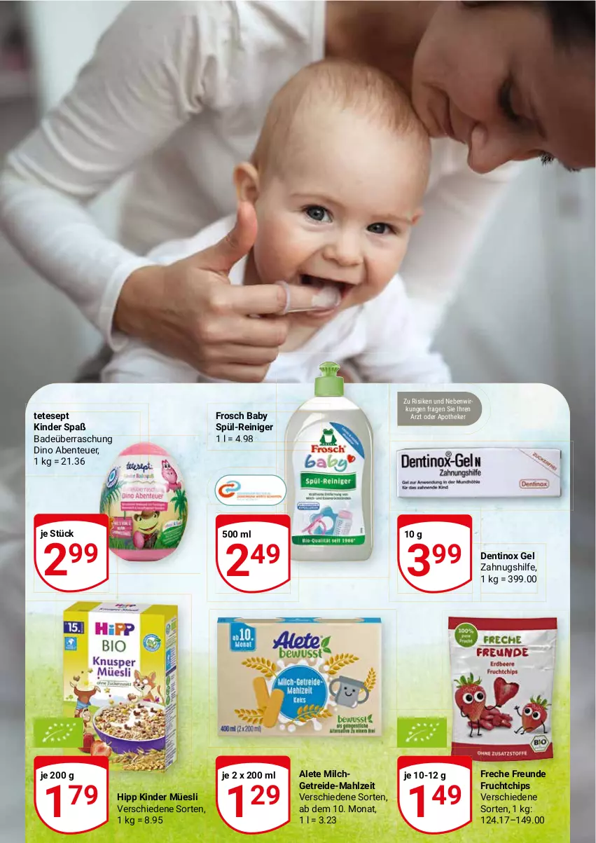 Aktueller Prospekt Globus - Prospekte - von 13.02 bis 18.02.2023 - strona 2 - produkty: Apotheke, Bad, chips, Dentinox, ente, freche freunde, Frosch, frucht, hipp, Kinder, milch, reiniger, Ti