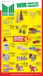 Gazetka promocyjna Marktkauf - Prospekt - Gazetka - ważna od 12.11 do 12.11.2022 - strona 1 - produkty: Ausstechformen, Bau, Baumkugel, blume, Dekohänger, elle, Engel, Garten, Girlande, Holz, Klammern, Kugel, lamm, Rauch, sac, Tannenbaum, Tasche, teller, Ti, Weihnachts-Deko