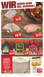 Gazetka promocyjna Marktkauf - Prospekt - Gazetka - ważna od 12.11 do 12.11.2022 - strona 8 - produkty: bio, deka, edeka bio, eis, Gänsebrust, hafer, reis, Speisezwiebeln, Ti, ZTE, zwiebel, zwiebeln