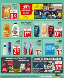 Gazetka promocyjna Edeka - Prospekte - Gazetka - ważna od 13.06 do 13.06.2026 - strona 23 - produkty: binden, colgate, cosmea, creme, deo, deospray, duschdas, duschgel, eis, flasche, garnier, gutschein, LG, Meister, nivea, reis, sauce, shampoo, shampoo oder spülung, slip, slipeinlagen, snack, spülung, Ti, Wahre Schätze, zahncreme, ZTE