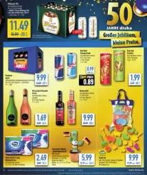 Gazetka promocyjna Diska - Gazetka - ważna od 25.05 do 25.05.2024 - strona 3 - produkty: aktionspreis, bitburger, bitburger pils, burger, coffein, cola, deka, ecco, eis, flasche, frizzante, limo, limonade, orange, orangen, Paula, paulaner, pils, pom-bär, red bull, reis, Ti, vescovino