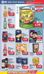 Gazetka promocyjna Combi - Prospekte - Gazetka - ważna od 12.11 do 12.11.2022 - strona 12 - produkty: angebot, angebote, barilla, beutel, bohne, bohnen, burger, dressing, eintöpfe, eis, elle, erasco, erbsen, erde, feinkost, flasche, HP, kartoffel, Kartoffelpüree, ketchup, kichererbsen, kidney, kidney bohnen, Knödel, Kühne, maggi, mondamin, pasta, pfanni, püree, rapsöl, reis, rotkohl, sauce, saucen, Soße, suppe, Ti, tomate, tomaten, tomatenketchup, ZTE