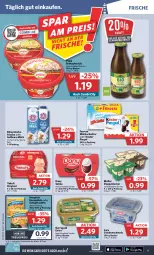 Gazetka promocyjna Combi - Prospekte - Gazetka - ważna od 12.11 do 12.11.2022 - strona 9 - produkty: aufstrich, bärenmarke, Becher, brot, brotaufstrich, Dany, dany sahne, decke, eier, eierspätzle, eis, ferrero, gin, haltbare milch, henglein, kerrygold, kerrygold extra, Kinder, kinder pingui, LG, malz, milch, Milchschnitte, Müller, nudel, nudeln, pfanne, pfannen, pingui, Popp, reis, sahne, Schmalz, Ti, ZTE