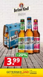 Gazetka promocyjna Getraenkeland - Gazetka - ważna od 16.03 do 16.03.2024 - strona 9 - produkty: berliner, berliner kindl, eis, Elan, getränk, getränke, Ti