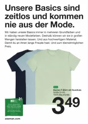 Gazetka promocyjna Zeeman - Prospekte - Gazetka - ważna od 24.12 do 24.12.2021 - strona 2 - produkty: Bau, baumwolle, bett, eis, elle, herren-t-shirt, Mode, reis, Ria, shirt, T-Shirt, Ti, wolle