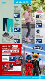 Gazetka promocyjna Aldi Nord - Von Montag - Gazetka - ważna od 16.09 do 16.09.2023 - strona 13 - produkty: aldi, Bau, baumwolle, buch, decksohle, eis, Elan, gin, gutschein, hose, HP, Jacke, Jogginghose, leggings, LG, Liege, obermaterial synthetik, pocopiano, reine baumwolle, reis, Ria, sneaker, telefon, Ti, tisch, walkx, wolle, ZTE