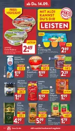 Gazetka promocyjna Aldi Nord - Von Montag - Gazetka - ważna od 16.09 do 16.09.2023 - strona 24 - produkty: aldi, angebot, angebote, aufstrich, bärenmarke, Becher, bio, brot, brotaufstrich, burger, creme, danone, danone fruchtzwerge, eis, elle, filterkaffee, frucht, fruchtaufstrich, fruchtzwerge, grill, haltbare milch, jacobs, Jacobs Gold, jacobs krönung, kaffee, Käse, kerrygold, löslicher kaffee, milch, mühlhäuser, pflaume, pflaumen, pflaumenmus, Popp, reis, Schmelzkäse, schmelzkäsezubereitung, Schwartau, Speck, teller, Ti