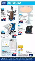 Gazetka promocyjna Aldi Nord - Von Montag - Gazetka - ważna od 16.09 do 16.09.2023 - strona 30 - produkty: Bau, baumwolle, bett, bettwäsche, decke, deckenleuchte, dekoration, eis, elle, erde, fernbedienung, Holz, Holzspalter, kraft, Leuchte, ndk, reis, reiss, rwe, säge, Schal, Schale, Spannbetttücher, Sport, thermostat, Ti, tücher, uhr, wolle