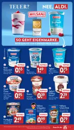 Gazetka promocyjna Aldi Nord - Von Montag - Gazetka - ważna od 16.09 do 16.09.2023 - strona 5 - produkty: aldi, alkohol, Becher, butter, buttermilch, creme, dessert, drink, eis, frucht, fruchtjoghurt, joghur, joghurt, joghurt mild, milch, pudding, quark, reifen, reine buttermilch, reis, sahne, schlagsahne, schoko, Skyr, Ti, tiefpreis, ZTE