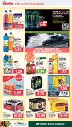 Gazetka promocyjna Famila - Prospekte - Gazetka - ważna od 23.03 do 23.03.2024 - strona 18 - produkty: amecke, angebot, angebote, Astra, bier, bio, coca-cola, cola, Collagen, drink, eier, eis, eistee, energy drink, flasche, franziskaner, glasflasche, lebensmittel, monster, Monster Energy, pfanne, Pfanner, pils, pilsener, reis, säfte, sinalco, Sport, tee, Ti, vita, Vivaris, wasser, weissbier, ZTE