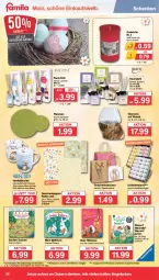 Gazetka promocyjna Famila - Prospekte - Gazetka - ważna od 23.03 do 23.03.2024 - strona 30 - produkty: angebot, angebote, Becher, decke, Deckel, eis, elle, erde, Geschenkpapier, Geschenktasche, henkel, Henkelbecher, mac, Malblock, papier, Raumduft, reis, rum, sac, Tasche, taschen, teller, Ti, Vase, ZTE