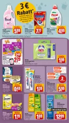 Gazetka promocyjna Rewe - Prospekte - Gazetka - ważna od 16.11 do 16.11.2024 - strona 14 - produkty: aufsteckbürsten, auto, bürste, bürsten, colorwaschmittel, coupon, creme, dreamies, eis, elle, elmex, ente, feinwaschmittel, fructis, garnier, geschirr, gin, gourmet gold, katzennahrung, kraft, Odol, Odol-med 3, oral-b, persil, perwoll, reiniger, reis, Schal, Schale, shampoo, snack, somat, Tasche, taschen, Ti, tisch, waschmittel, wc ente, whiskas, zahncreme