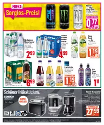 Gazetka promocyjna E Center - Angebote der Woche - Gazetka - ważna od 30.09 do 30.09.2023 - strona 13 - produkty: adelholzener, Alwa, brötchen, brötchenaufsatz, brunnen, cola, deit, drink, edelstahl, eis, energy drink, flasche, franken brunnen, frucht, Holz, kaffee, kaffeemaschine, Kocher, küche, Küchen, lack, limo, limonade, mineralwasser, Mineralwasser Classic, monster, natur, Nektar, reis, rel, saft, tasse, tee, Ti, toast, toaster, volvic, wasser, wasserkocher, wassertank, ZTE, zucker